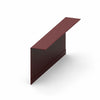 Remate lateral panel sandwich tipo B rojo teja