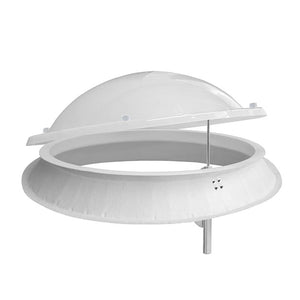 Claraboya electrica circular