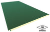 Panel Sandwich Microperfilado FM color verde navarro