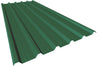 Chapa metálica grecada MT32 para cubiertas color verde navarro