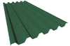 Chapa metálica grecada MT52 para cubiertas color verde navarro